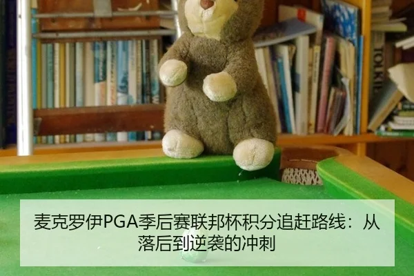 麦克罗伊PGA季后赛联邦杯积分追赶路线：从落后到逆袭的冲刺