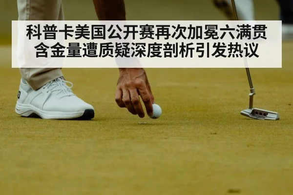 golfer putting green